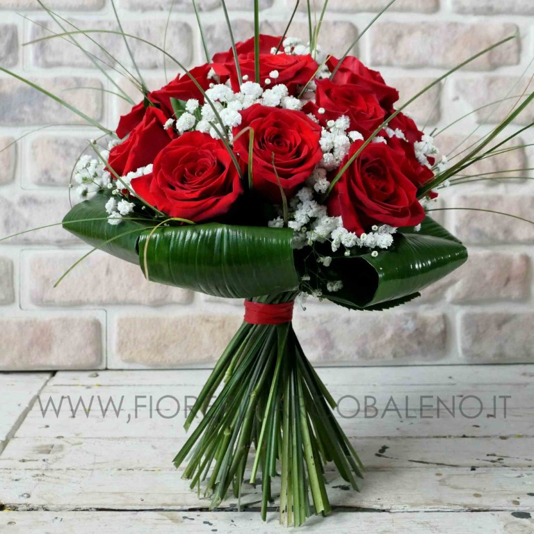 Bouquet "Amore" di rose rosse
